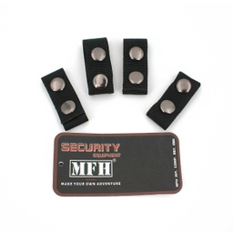 [22623] SEPARADOR NYLON CEÑIDOR CORCHETE 4PCS NEGRO