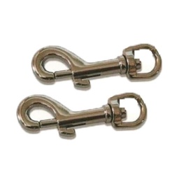 [6226796] LLAVERO MOSQUETON METALICO 2PCS PEQ. PLATA