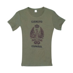 CAMISETA EJERCITO TIERRA MUJER VERDE