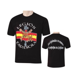 CAMISETA LEGION ESPAÑA NEGRA