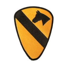 [16855800] PARCHE BORDADO CABALLO AMARILLO