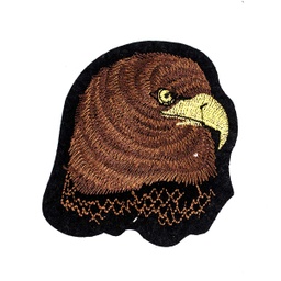 [360512] PARCHE BORDADO AGUILA MARRON