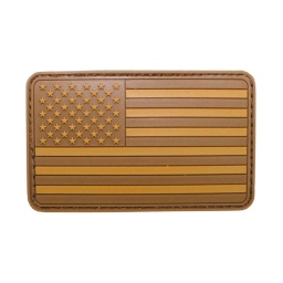 [V4441103511/36508C] PARCHE PVC BANDERA AMERICANA TAN