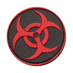 [V4441503721] PARCHE PVC RESIDENT EVIL NEGRO-ROJO