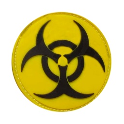 [V4441503719] PARCHE PVC RESIDENT EVIL AMARILLO-NEGRO