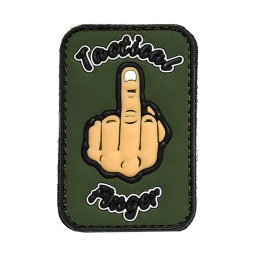 [V4441303968] PARCHE PVC 3D TACTICAL FINGER DEDO VERDE