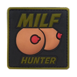 [V4441303981] PARCHE PVC 3D MILF HUNTER TETAS NEGRO-VERDE
