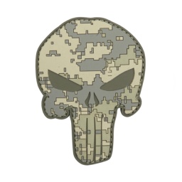 [V4441305293] PARCHE PVC 3D PUNISHER ACU DIGITAL