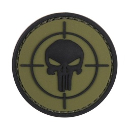 [V4441305344] PARCHE PVC 3D DIANA PUNISHER VERDE