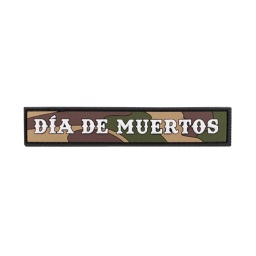 [V4441307252] PARCHE PVC 3D TIRA DIA DE MUERTOS CAMO