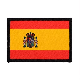 [V44610010005] PARCHE TEJIDO ESPAÑA CONSTITUCION FILO NEGRO