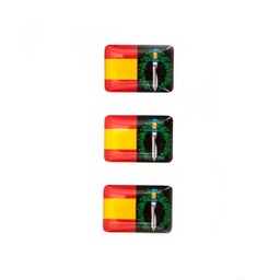 [130232-COE] PEGATINA ABULTADA PEQ. 3PCS COE ESPAÑA