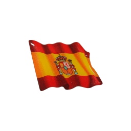 [130236] PEGATINA ABULTADA MED. ONDULADA BANDERA COSTITUCION ESPAÑA