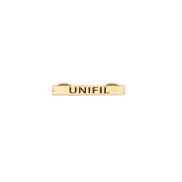 [140811-UN] BARRA MISIONES UNIFIL DORADA