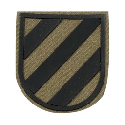 [303338-OD] PARCHE BRIPAC 2º BANDERA C/VELCRO VERDE