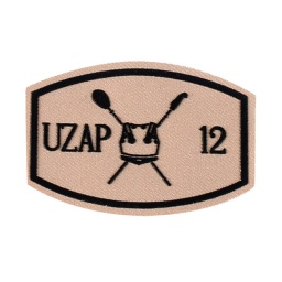 [787812-DE] PARCHE UZAP UNIDAD ZAPADORES N12 TAN