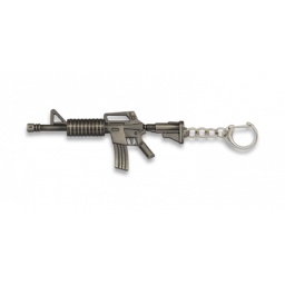 [09878] LLAVERO FUSIL M4 PLATA