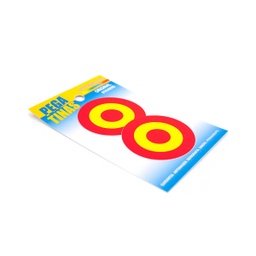 [133334] PEGATINA PLANA 2PCS DIANA ESPAÑA