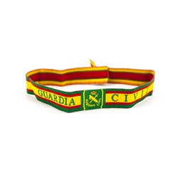 [111626] PULSERA CINTA BANDERA ESPAÑA GUARDIA CIVIL VERDE