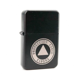 [33539-PC] MECHERO ZIPPO PROTECCION CIVIL NEGRO