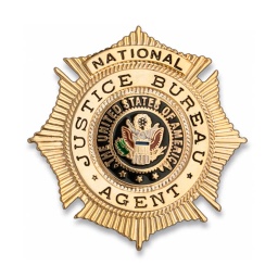 [331391-AN] PLACA CARTERA METALICA AMERICANA AGENT NATIONAL