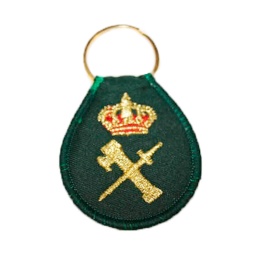 [110193] LLAVERO GUARDIA CIVIL FIELTRO VERDE