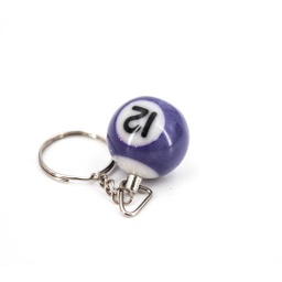 [111243-PU] LLAVERO BOLA BILLAR PEQ. MORADO