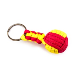 [111605-ES] LLAVERO BOLA GR. PARACORD BANDERA ESPAÑA