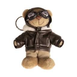 [15906000] LLAVERO OSO PILOTO MILTEC MARRON
