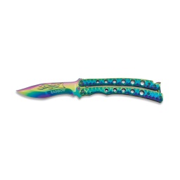 [02127] NAVAJA ALBAINOX MARIPOSA RAINBOW  CURVA MULTICOLOR