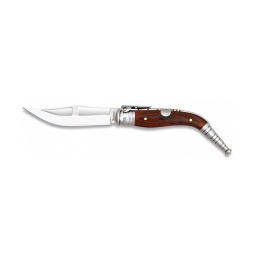 [04013] NAVAJA BANDOLERA 6 MUELLES ALBAINOX MADERA