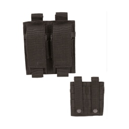 [13495502] POUCH CARGADOR PISTOLA DOBLE MILTEC MOLLE NEGRO