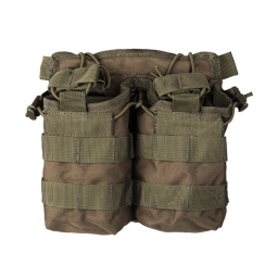 [13497001] POUCH CARGADOR DOBLE MILTEC OPEN TOP VERDE