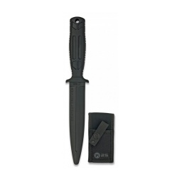 [31994] CUCHILLO K25 PVC ENTRENAMIENTO NEGRO
