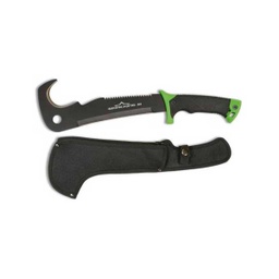 [32044] MACHETE ALBAINOX CURVA NEGRO-VERDE