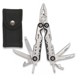 [33427] ALICATE ALBAINOX PLATA C/FUNDA NEGRO
