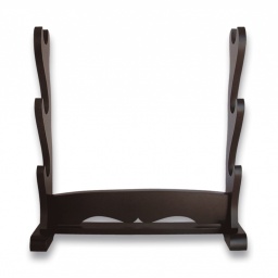 [GS3] PEANA KATANA SAMURAI 3PCS MADERA NEGRA