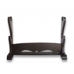 [GS2] PEANA KATANA SAMURAI 2PCS MADERA NEGRA