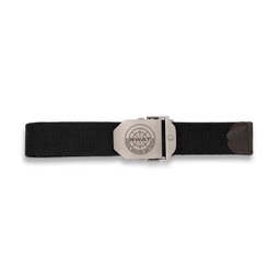 [33883NGR4022] CINTURON HEBILLA METALICA TAPETA SWAT NEGRO
