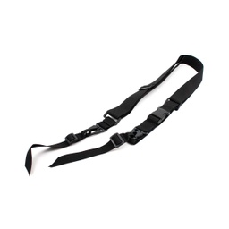 [WA21015-BK] CORREA FUSIL 3 PUNTOS NEGRO
