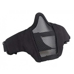 [CZ1237/604532] MASCARA STARKER IV TELA REJILLA P/CASCO Y CABEZA NEGRO