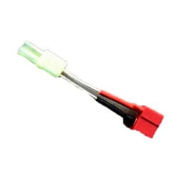 [CZ2830] CONECTOR T-PLUG HEMBRA A TAMIYA PEQ. MACHO ROJO-AMARILLO