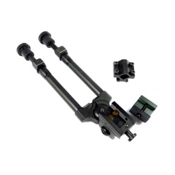 [605242] BIPODE SWISS ARMS PLEGABLE ALUMINIO NEGRO