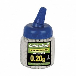 [35257] BOLAS GOLDENBALL BIBERON 0.20G 1000RDS BLANCA