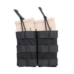 [EM6354BK] POUCH CARGADOR DOBLE EMERSON OPEN TOP NEGRO