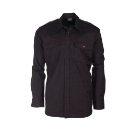 CAMISA MILTEC CUADRILLE NEGRA