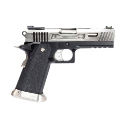 [WEH009WET-SV] PISTOLA WE HI-CAPA 4.3 ALLOSAURUS FULL METAL PLATA