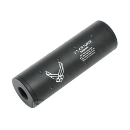 [TB705] SILENCIADOR FMA STUBBY U.S.AIR FORCE 107MM NEGRO