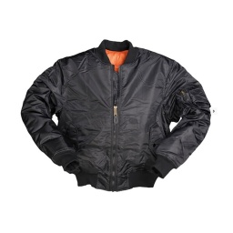 CAZADORA BOMBER MILTEC NEGRA