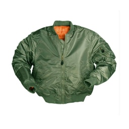 CAZADORA BOMBER MILTEC VERDE